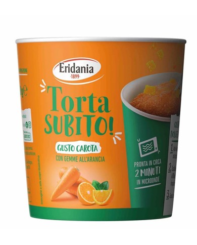 ERIDANIA CAKE IMMEDIATELY CARROT FLAVOR GR.60