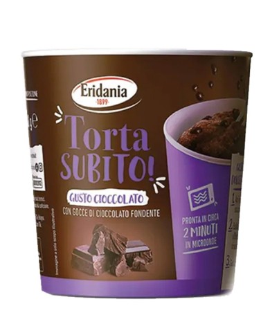 ERIDANIA CAKE NU CHOCOLADE SMAAK GR.60