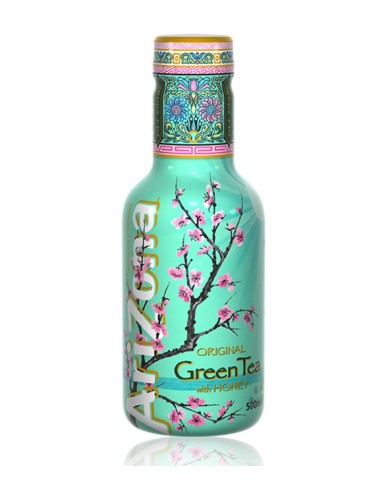 ARIZONA GREEN TEA WITH HONEY ML.500 X 6 BOTTLES