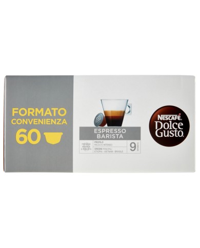 NESCAFE DOLCEGUSTO CAPSULE ESPRESSO BARISTA 60 PEZZI