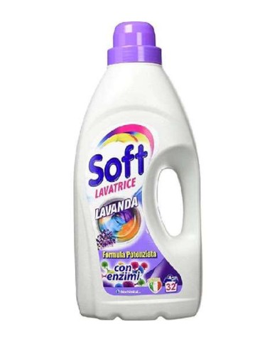 SOFT LAVENDER LIQUID WASHING MACHINE 32 WASHES LT.2,25