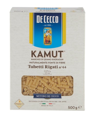 TUBES RAYÉS DE CECCO KAMUT N.64 GR.500