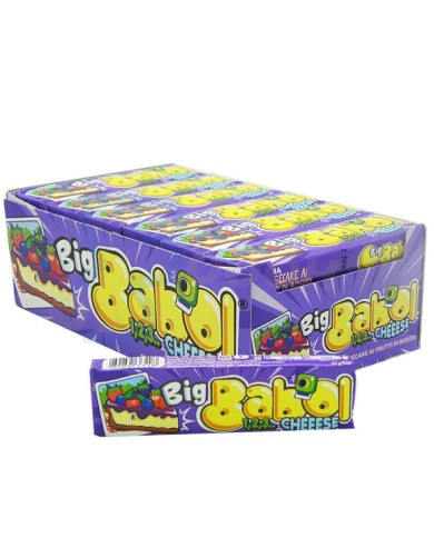 BIG BABOL CHEESCAKE GOMME STICK 24 PEZZI