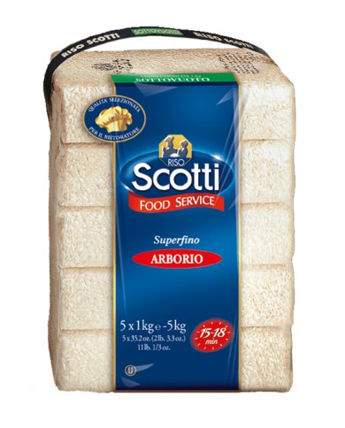 ARROZ SUPERFINO SCOTTI ARBORIO KG.5