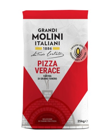 GRANDI MOLINI ITALIANI MILLS VERACE PIZZAMJÖL KG.25