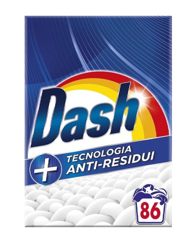 DASH POWDER WASHING MACHINE DETERGENT 86 WASHES