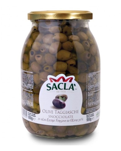 SACLA ' PITTED TAGGIASCA OLIVES GR.950