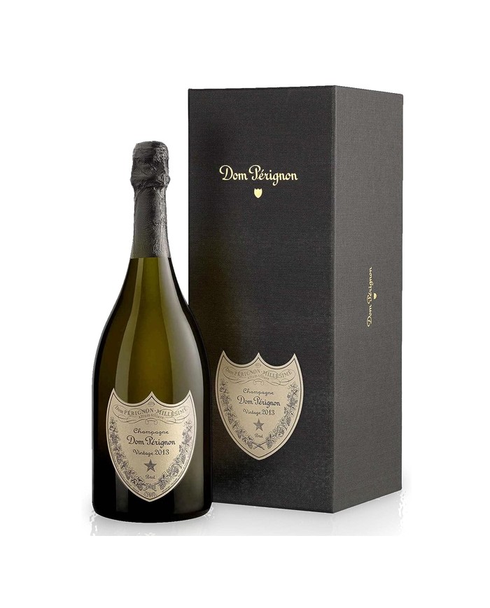 DOM PERIGNON CHAMPAGNE VINTAGE 2013 MED LÅDA CL.75