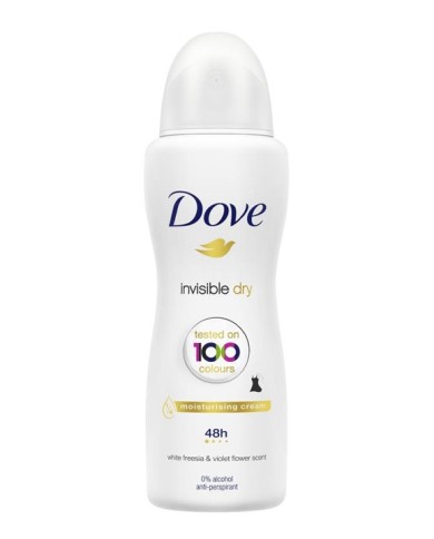 DOVE INVISIBLE SEC DÉODORANT SPRAY ML.125