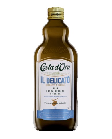 COSTA D'ORO THE DELICATE EXTRA VIRGIN COLD EXTRACTED OIL LT.1