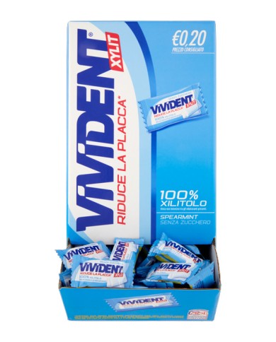 VIVIDENT XYLIT SPEARMINT CHEWING GUMS 250 PIECES