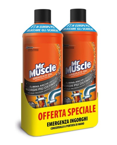 MR MUSCLE GEL HIDRÁULICO LIQUIDO LT.1 X 2 PIEZAS