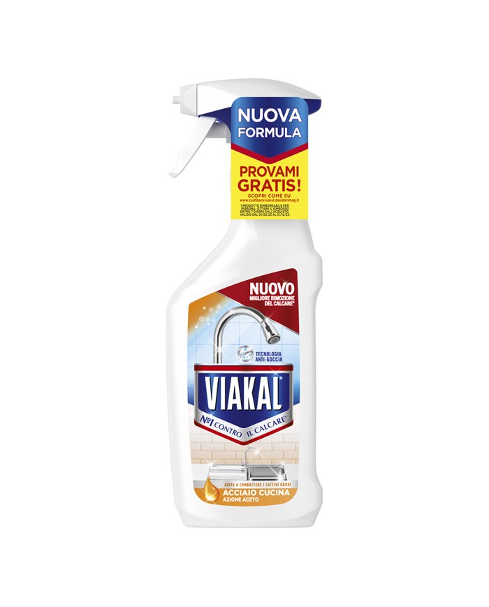 VIAKAL ACCIAIO CUCINA AZIONE ACETO SPRAY ML.470