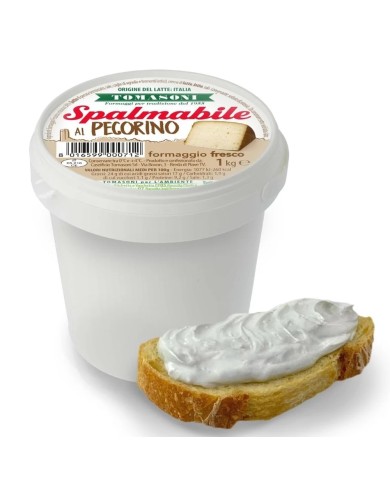 TOMASONI PECORINO SPREADABLE KG.1