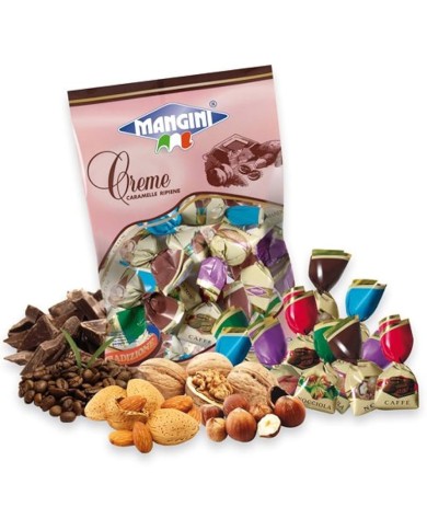 MANGINI CREAMS STUFFED CANDY FLAVOUR KG.1