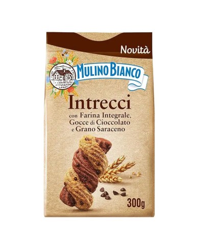 MULINO BIANCO INTRECCI BUCKWHEAT BISCUITS GR.300