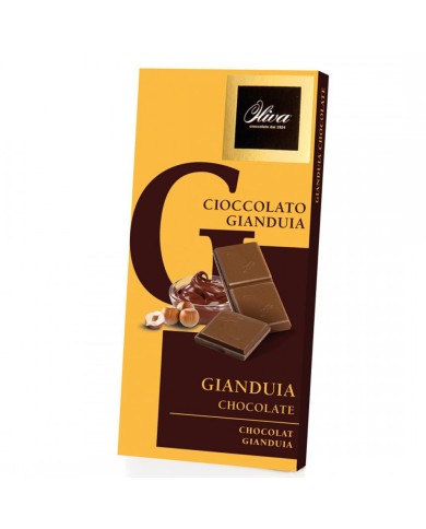 OLIVA TAVOLETTA DI CIOCCOLATO AL GIANDUIA GR.85