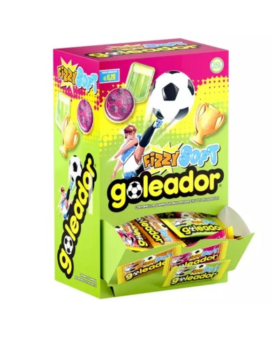 GOLEADOR FIZZY SOFT Fruit GUMMY CANDY X 180 DELAR