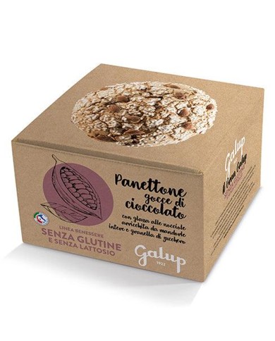 GALUP PANETTONE CHOCOLATE CHIPS GLUTEN FREE GR.400