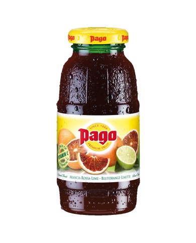 PAGO Blutorangen- und Limettensaft ml. 200 x 24 Flaschen