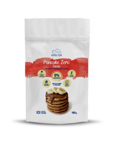 NUVOLA ZERO PREPARATO IN POLVERE PANCAKE CACAO 0% CARBO GR.180