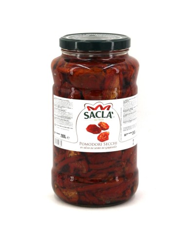 SACLA' POMODORI SECCHI IN OLIO DI GIRASOLE KG.2,85