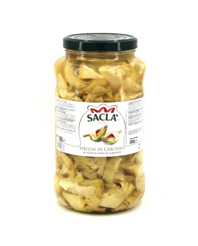 SACLA ' ARTICHOKE SEGMENTS IN SUNFLOWER OIL 2.85 KG