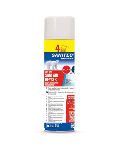 SANITEC AIR GEYSER DÉSINFECTANT PRO BALSAMIQUE ML.500