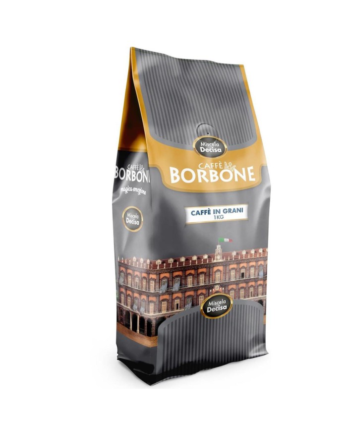 MÉLANGE BRÛLANT DE GRAINS DE CAFÉ BORBONE 1 KG