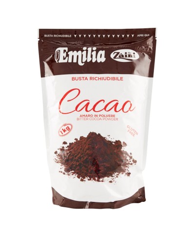 MOCHILAS EMILIA CACAO AMARGO EN POLVO 1 KG