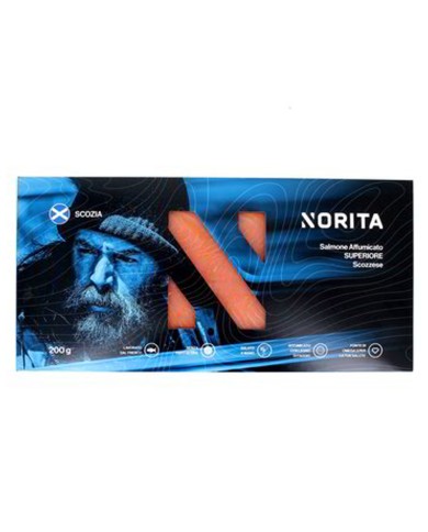 NORITA SALMONE AFFUMICATO SUPERIORE SCOZZESE GR.200