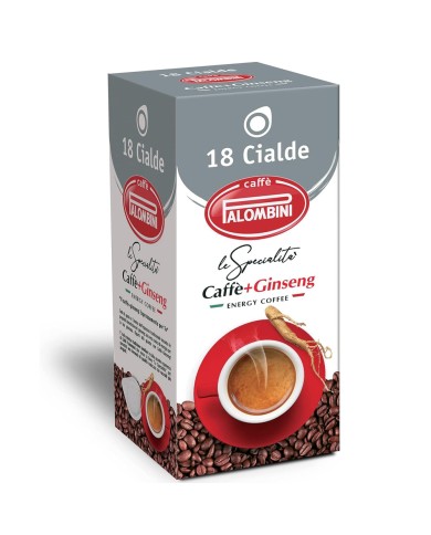 PALOMBINI CAFÉ GINSENG EN POD X 18 PIÈCES