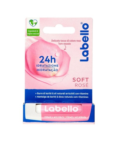 LABELLO STICK SOFT RÓŻA 4,8 GR.