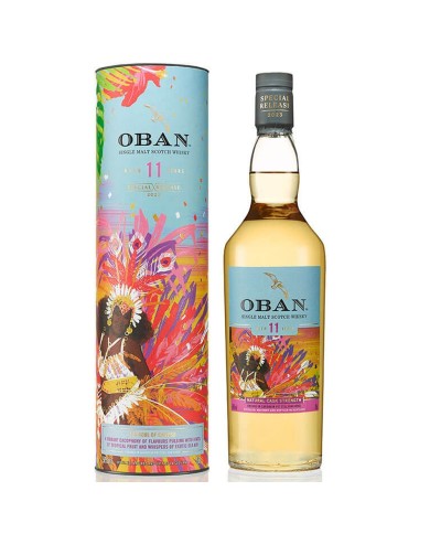 OBAN SCOTCH WHISKEY 11 JAAR DE ZIEL VAN CALYPSO SPECIALE RELEASE CL.70