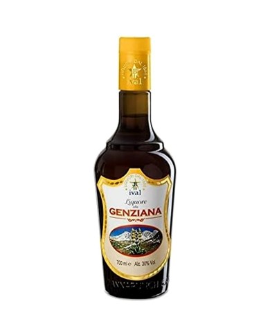 IVAL GENZIANA LIQUEUR OBTAINED FROM THE ROOTS CL.70