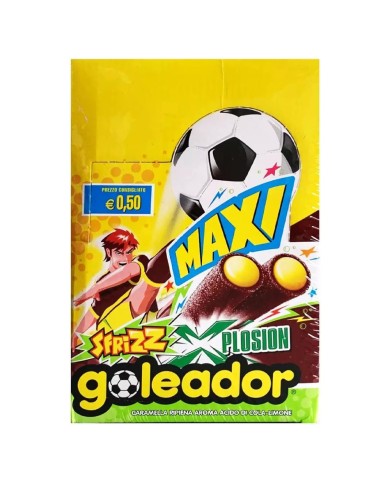 GOLEADOR MAXI COLA SFRIZZ XPLOSION CARAMELLE X 70 PEZZI