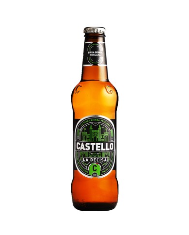 CASTELLO LA DECISA BIÈRE BLONDE FRIULAN CL.33 X 24 BOUTEILLES