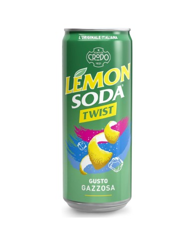 LEMONSODA TWIST GAZZOSA CL.33 X 24 LATTINE