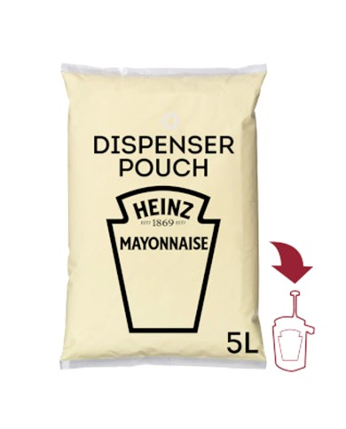 MAYONESA HEINZ EN BOLSA KG. 4.8 X 3 PIEZAS