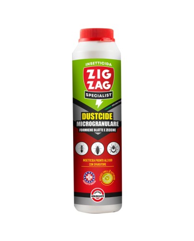 ZIG ZAG DUSTCIDE MICROGRANULAIRE FOURMIS, CAFARDS ET TIQUES GR.250