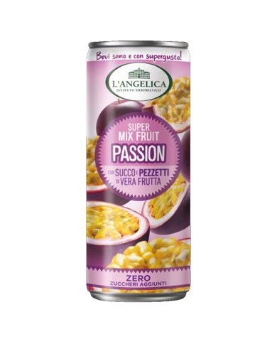 L'ANGELICA SUPER MIX FRUIT PASSION ML.240 X 12 CANS