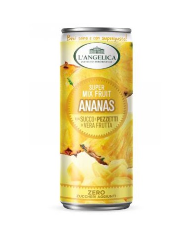 L'ANGELICA SUPER MIX FRUIT ANANAS ML.240 X 12 BLIKJES