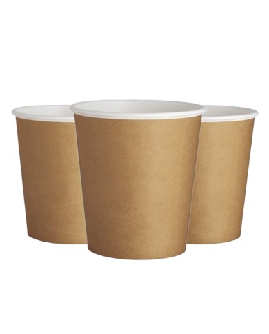 BIBO TAKE AWAY BEKERS HAVANA ML.170 X 50 STUKS