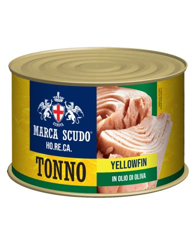 BRAND SCUDO YELLOWFIN TUNA IN OLIVE OIL GR.1630