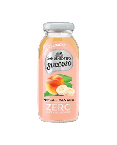 SAN BENEDETTO SUCCOSO PESCA & BANANA ZERO 12 X ML.200