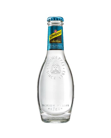 SCHWEPPES SELECCIÓN TÓNICA ALBAHACA Y LIMÓN SICILIANO CL.20 X 12 BOTELLAS