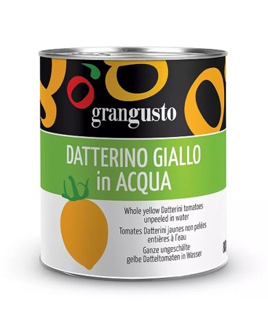 GRANGUSTO ŻÓŁTY POMIDOR DATTERINO W WODZIE GR 800