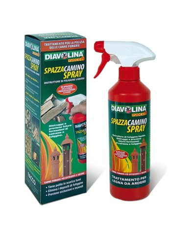DIAVOLINA SPRAY DESPLEGADOR DE CHIMENEAS ML.450