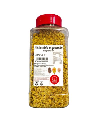 DISPENSADOR DE GRANOS DE PISTACHO PAVONE GR.500