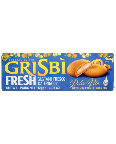 GRISBI' FRESH DOLCE VITA CON CREMA DE CÍTRICOS GR.112